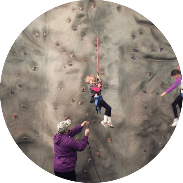 Family Fun Center - Bouldering Clipart (640x639), Png Download