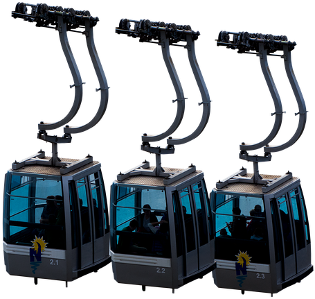 Cable Car Transparent Transport Lift Conveyor Belt - Cable Car Png Clipart (960x678), Png Download