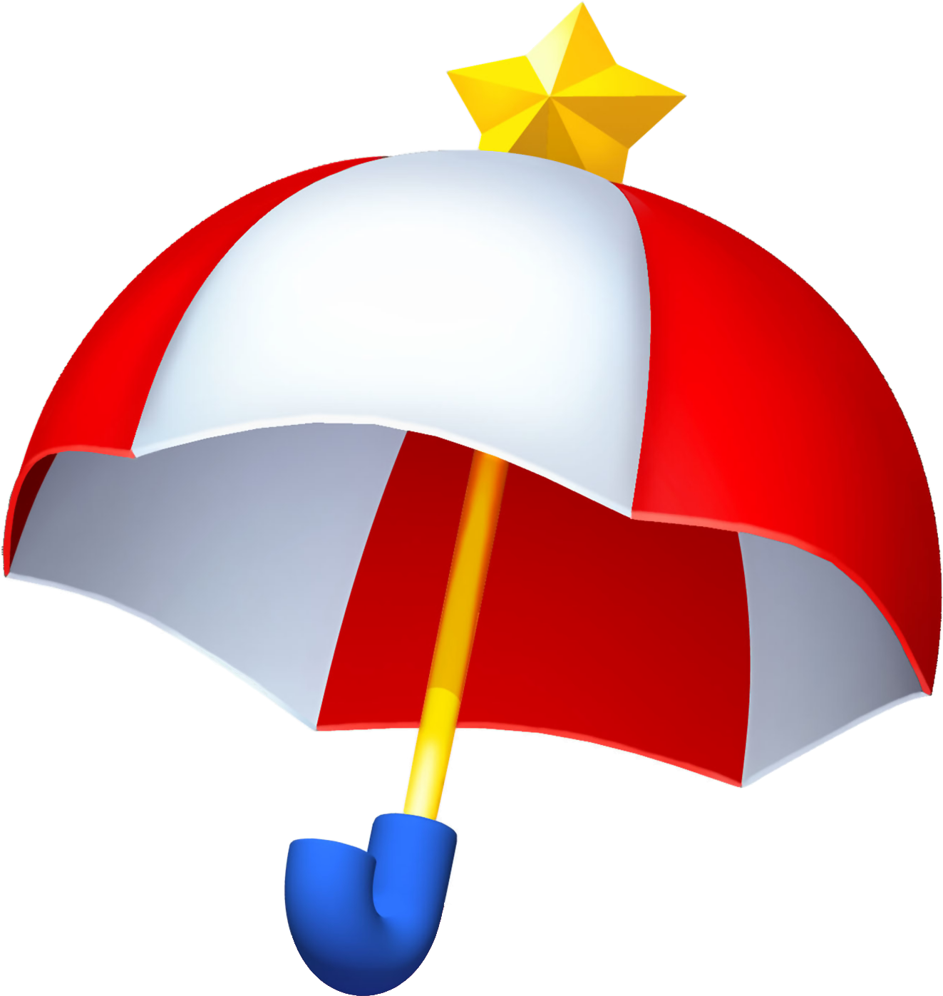 Clipart Umbrella Striped Umbrella - Kirby Parasol - Png Download (1323x1397), Png Download