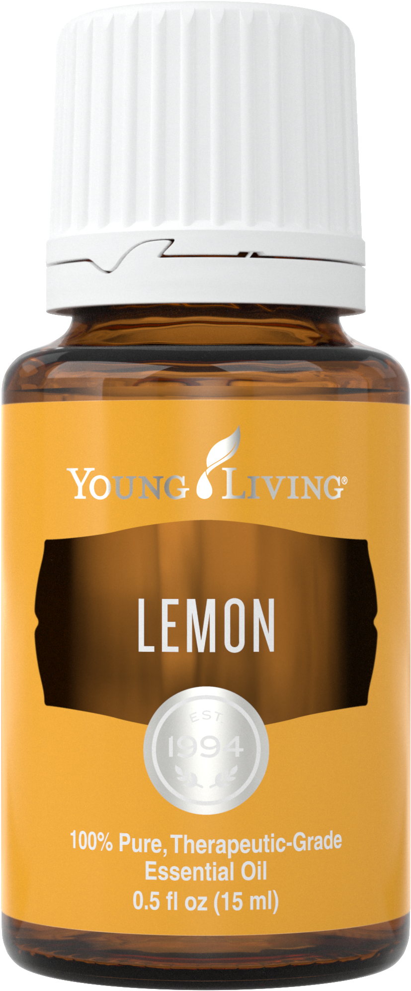 Young Living Png Transparent Background - Young Living Lemon 5ml Clipart (834x2000), Png Download