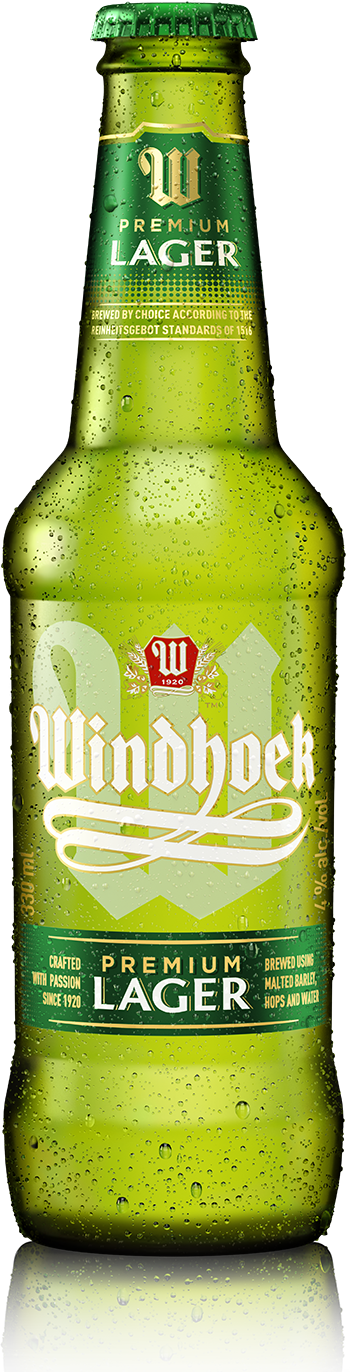 Lager Nutritional Info - Windhoek Lager 330ml Clipart (354x1372), Png Download