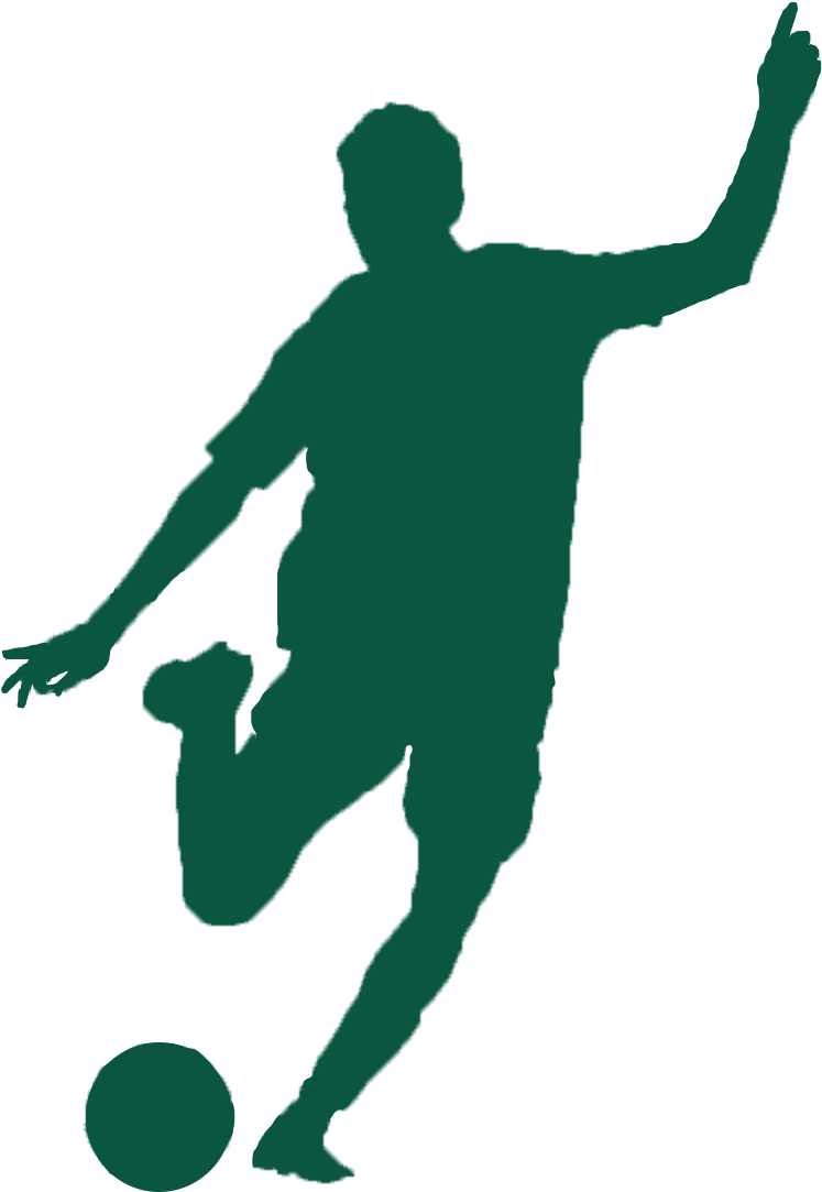 M - -soc - Kick American Football Clipart (856x1214), Png Download