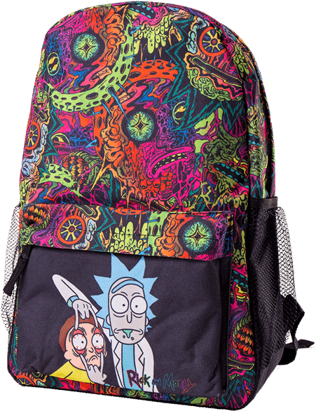1 Of - Backpack Rick And Morty Clipart (600x600), Png Download