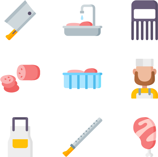 Butcher Clipart (600x564), Png Download