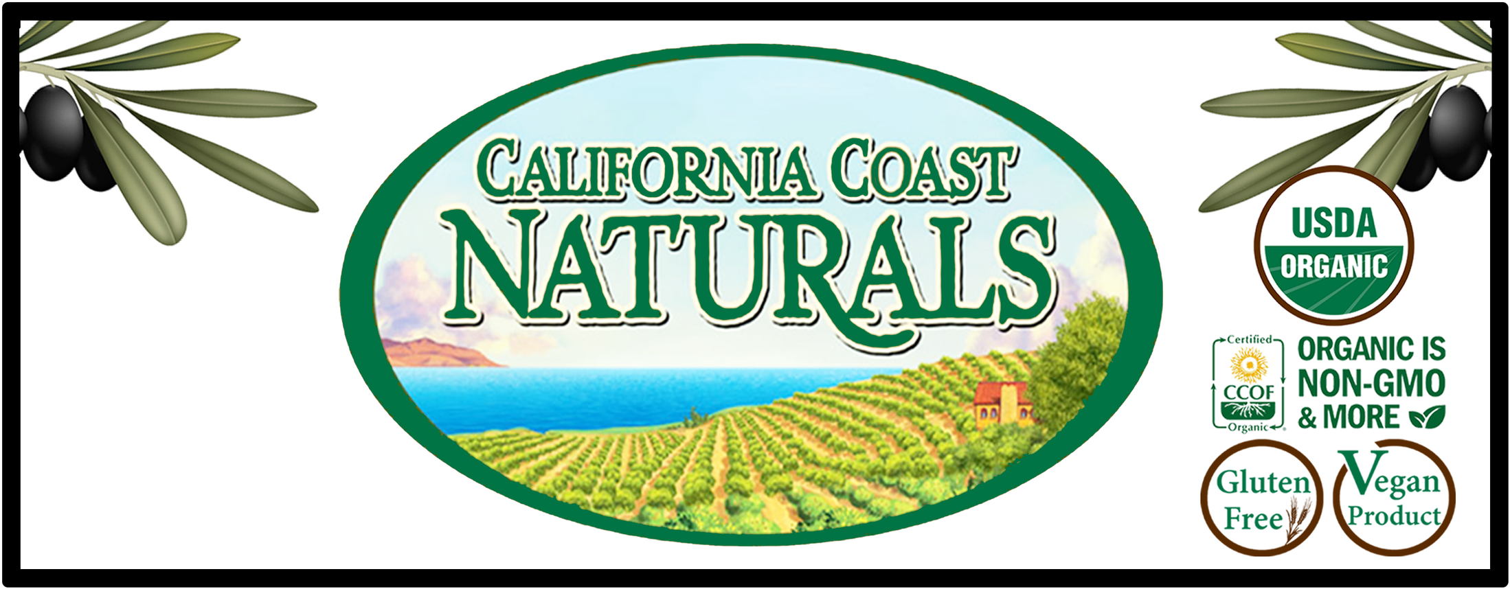 Usda Organic Clipart (2500x1250), Png Download