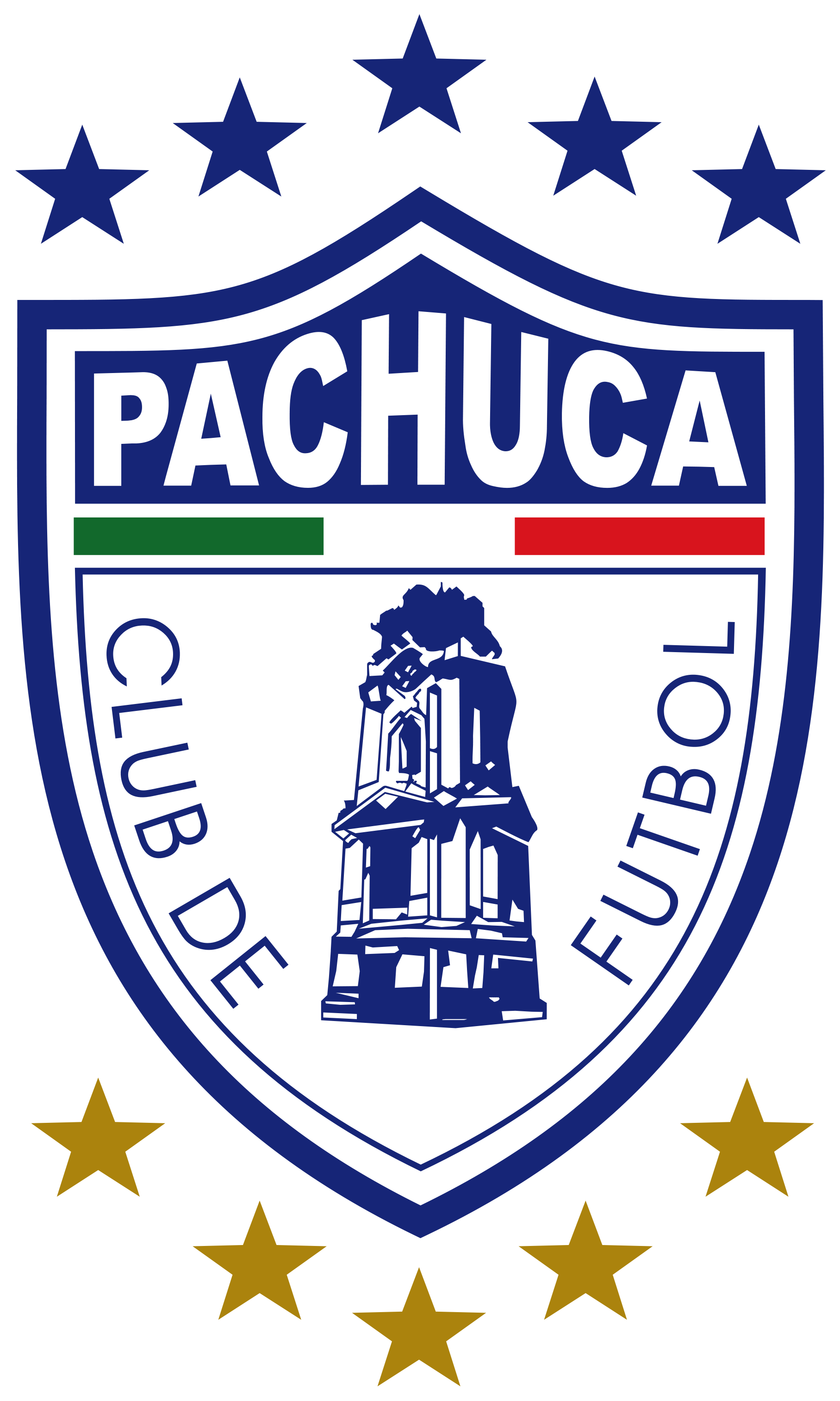 Pachuca Soccer Logo, Football Team Logos, World Football, - Cf Pachuca Logo Clipart (1815x3027), Png Download