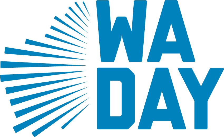 Download Blue Wa Day Logo - Wa Day Clipart (850x522), Png Download