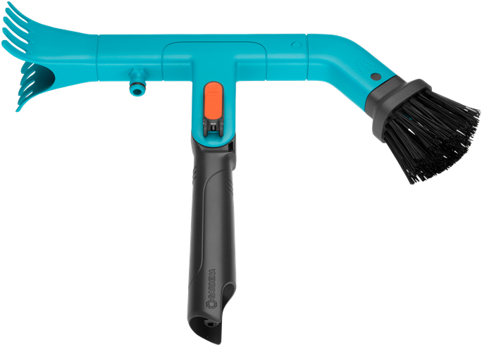 Gardena Combisystem Gutter Cleaner - Gutter Cleaning Tools Uk Clipart (727x530), Png Download
