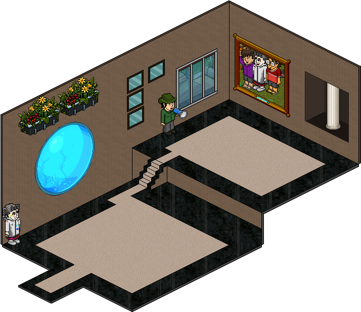 Publicidad 2 - Sala De Publicidad Habbo Clipart (740x627), Png Download