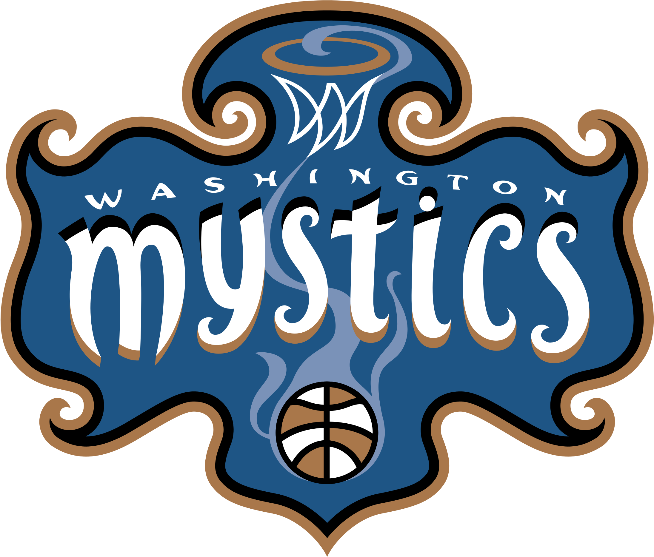 Washington Mystics Logo Png Transparent - Washington Mystics Wnba Logo Clipart (2400x2400), Png Download