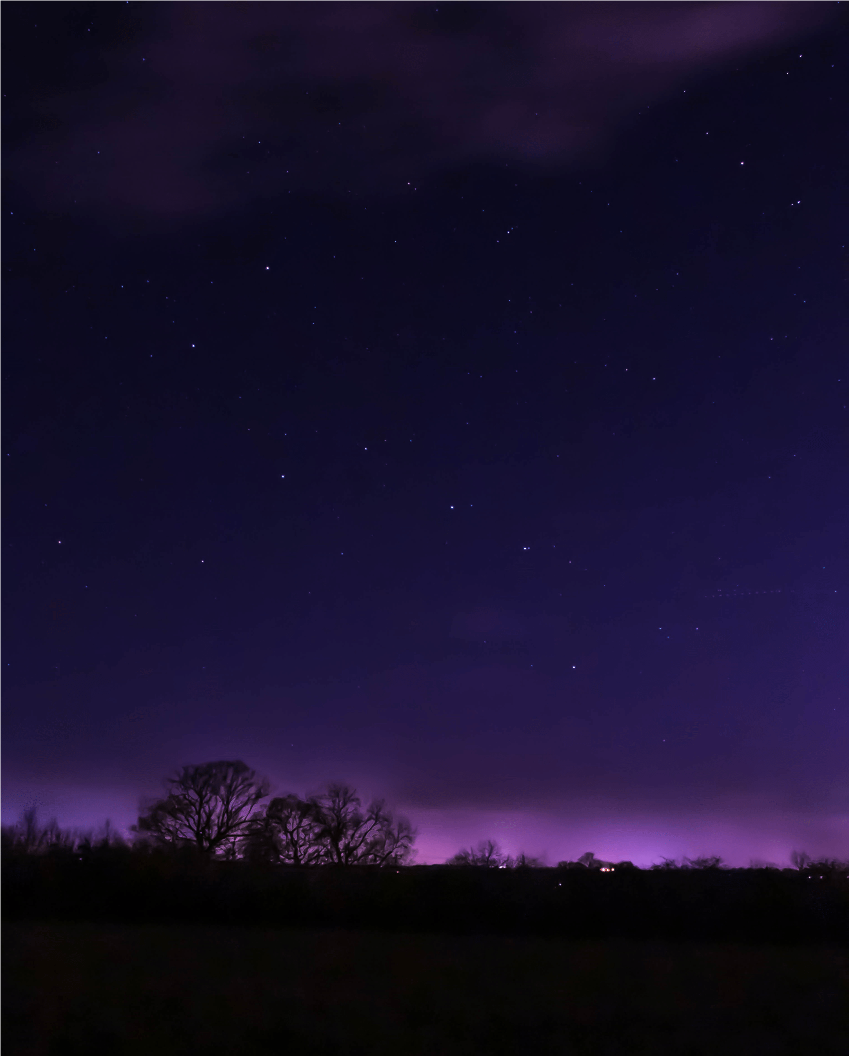 Big Deeper Night Scape - Night Clipart (3734x2100), Png Download