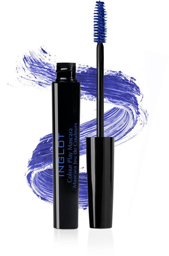 Colour Play Mascara - Inglot Colour Play Mascara Blue Clipart (900x900), Png Download