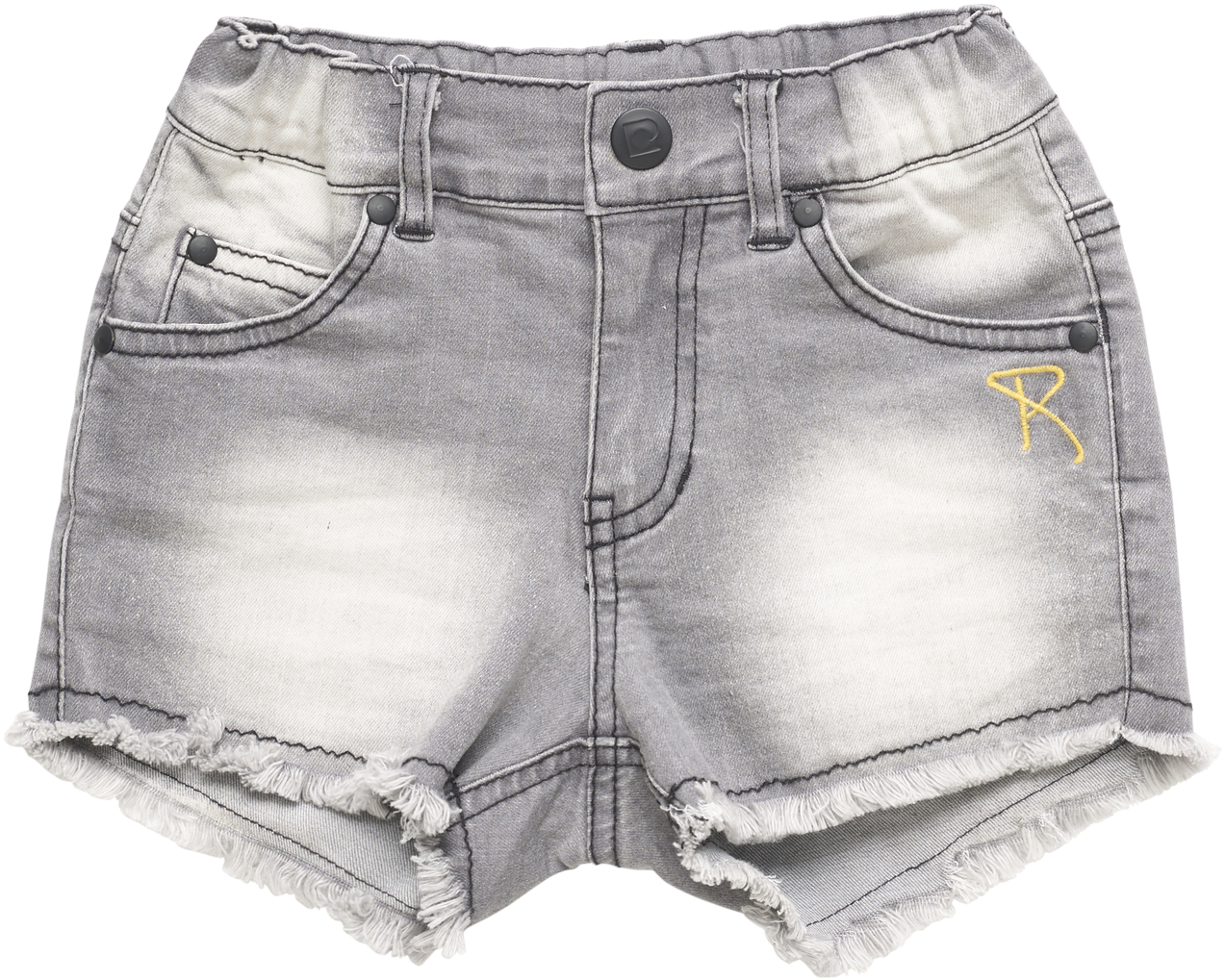 Ryb Tie Dye Denim Short - Shorts Clipart (1273x1019), Png Download