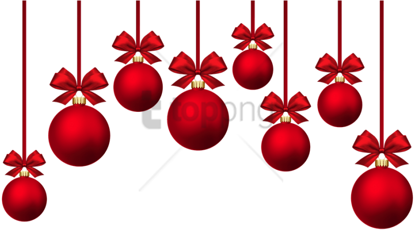 Free Png Adornos De Navidad En Png Image With Transparent - Christmas Baubles Clipart (850x468), Png Download