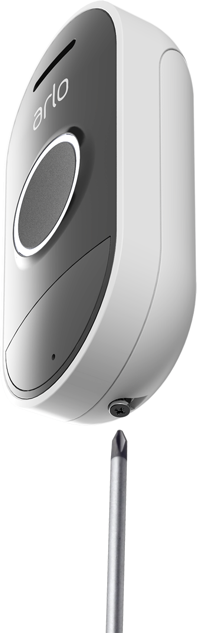 Arlo Audio Doorbell - Mobile Phone Clipart (399x1280), Png Download