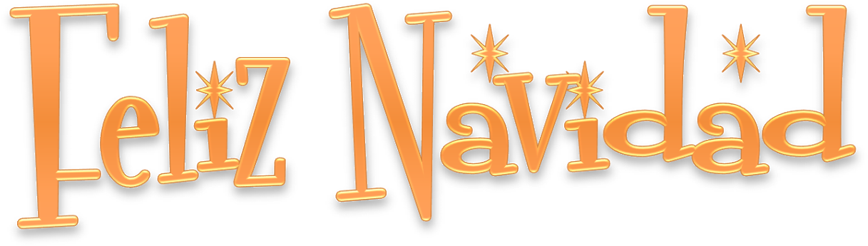 Textos Png ''feliz Navidad'' - Calligraphy Clipart (1600x726), Png Download