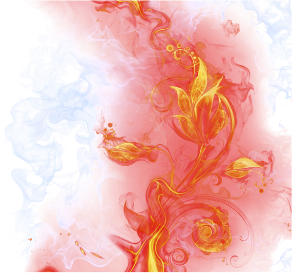 Огонь Png, Огненный Цветок, Пламя - Flame Clipart (600x560), Png Download