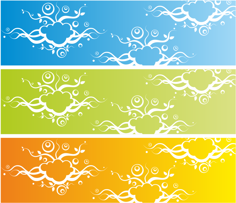 Free Banner With Abstract Background - Clip Art - Png Download (800x800), Png Download