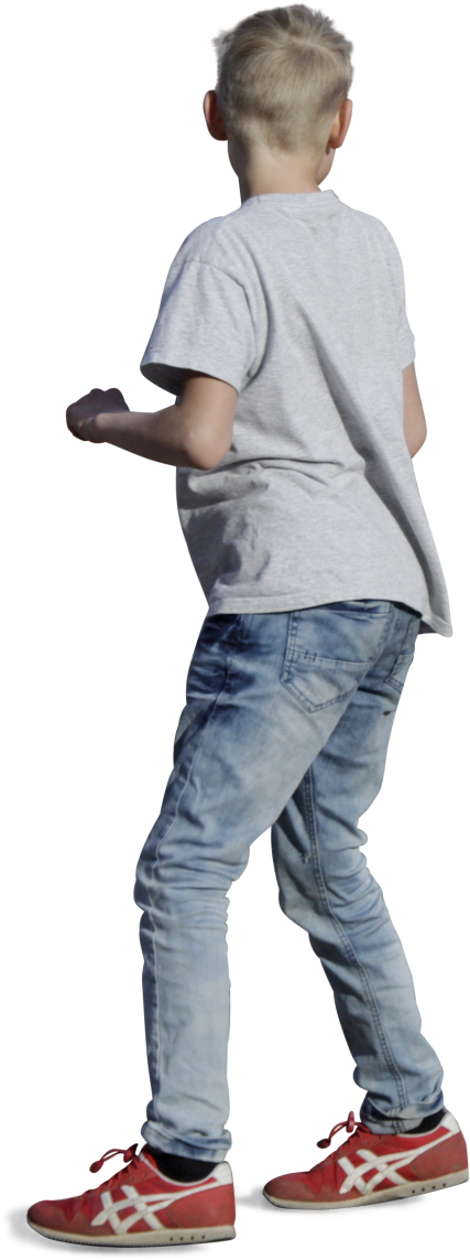 Personas Caminando De Espalda Pictures To Pin On Pinterest - Man Clipart (488x1200), Png Download