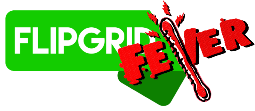 Flipgrid Fever Hacking The Grid - Flipgrid Fever Clipart (895x397), Png Download