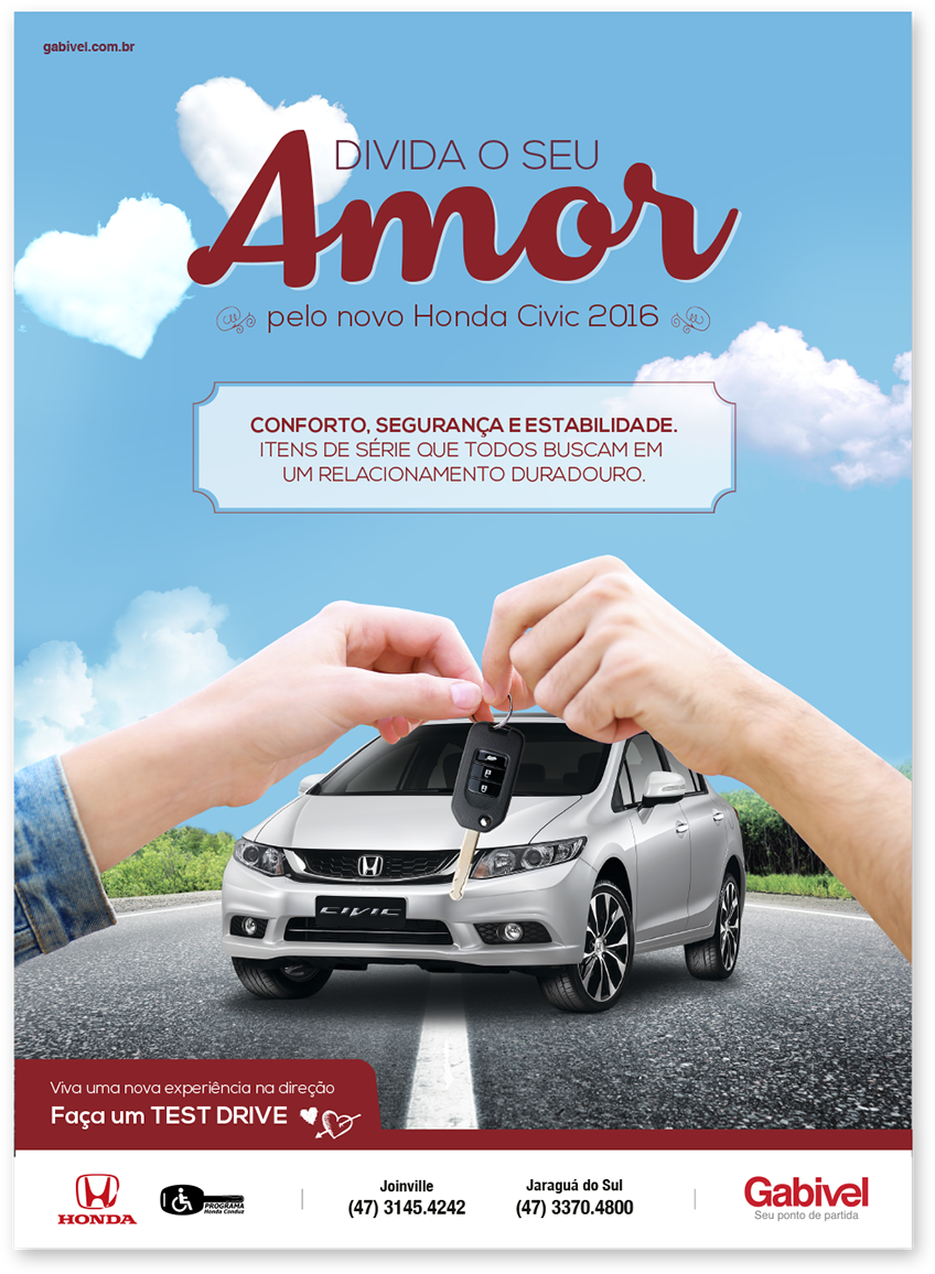 Gabivel-anuncio - Honda Civic Gx Clipart (1200x1200), Png Download