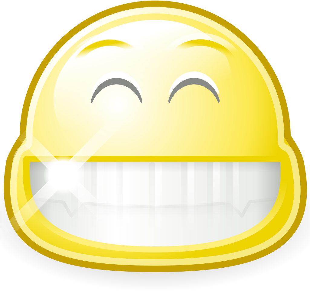 Banner Royalty Free Stock Datei Gnome Face Big Wikipedia - Smile Big Clipart (1024x1024), Png Download