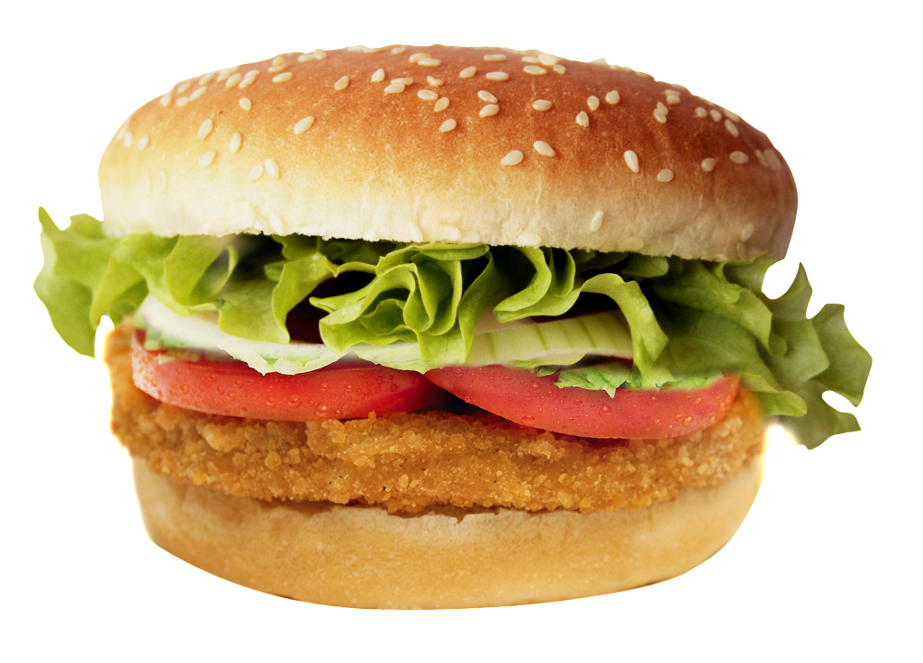 Hamburguesa Carne, Queso Y Verduras Preparada Al Momento - Chicken And Bacon Burger Mcdonalds Clipart (1024x790), Png Download