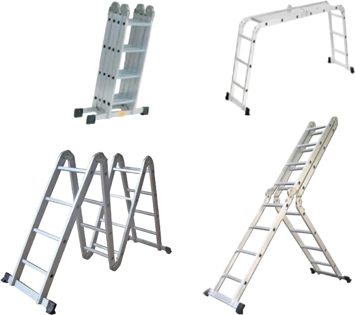 Más Vistas - Escalera 16 Escalones Aluminio Clipart (800x800), Png Download