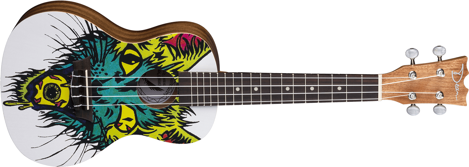Custom Cat Guitar Clipart (1576x600), Png Download