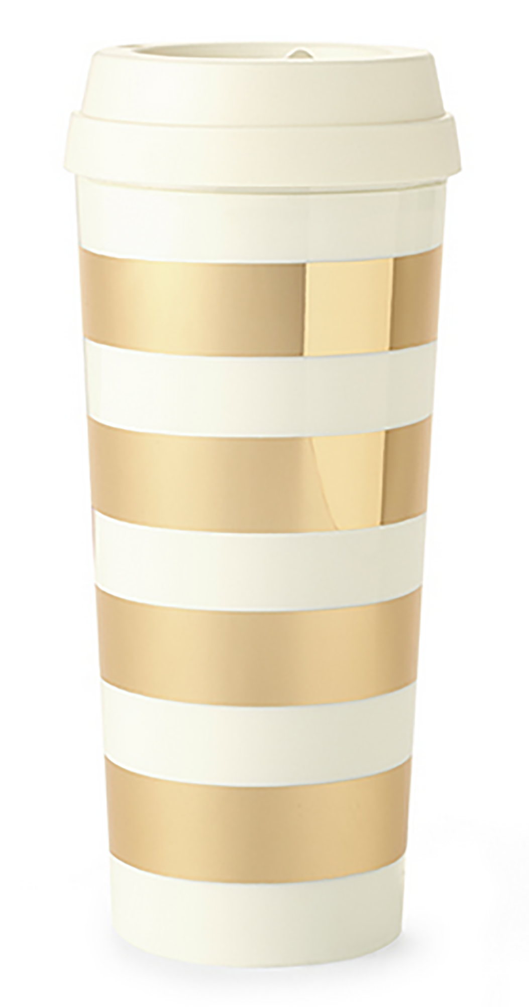 The Gold Stripe Graphics On The Kate Spade Gold Stripe - Kate Spade Thermal Mug Clipart (2000x2000), Png Download