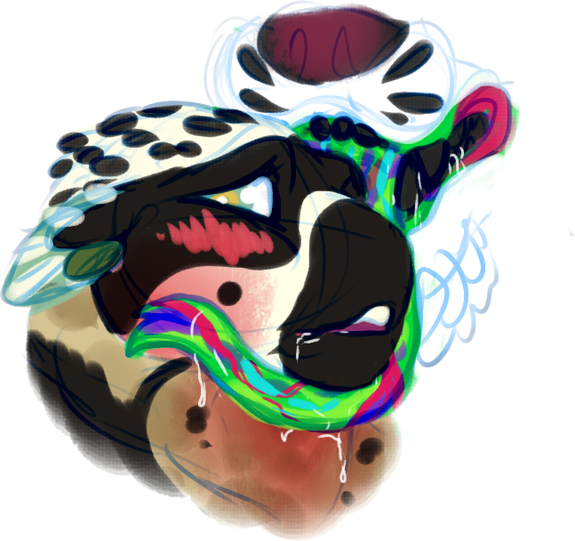 [p] Lick - Illustration Clipart (647x608), Png Download