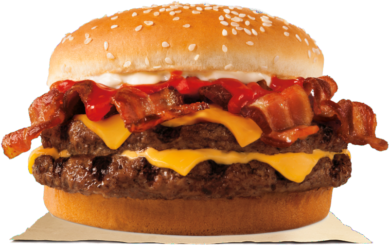 Image - Burger Bacon Burger King Clipart (800x800), Png Download