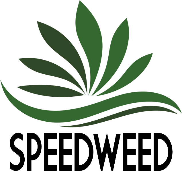 Marijuana Logo Png , Png Download - Speed Weed Delivery Clipart (635x596), Png Download