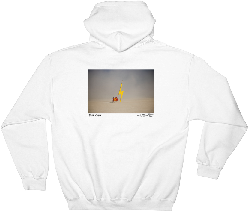 The Breakfast Collection Good Lyvin' "zap" Burning - Hoodie Clipart (1000x1000), Png Download