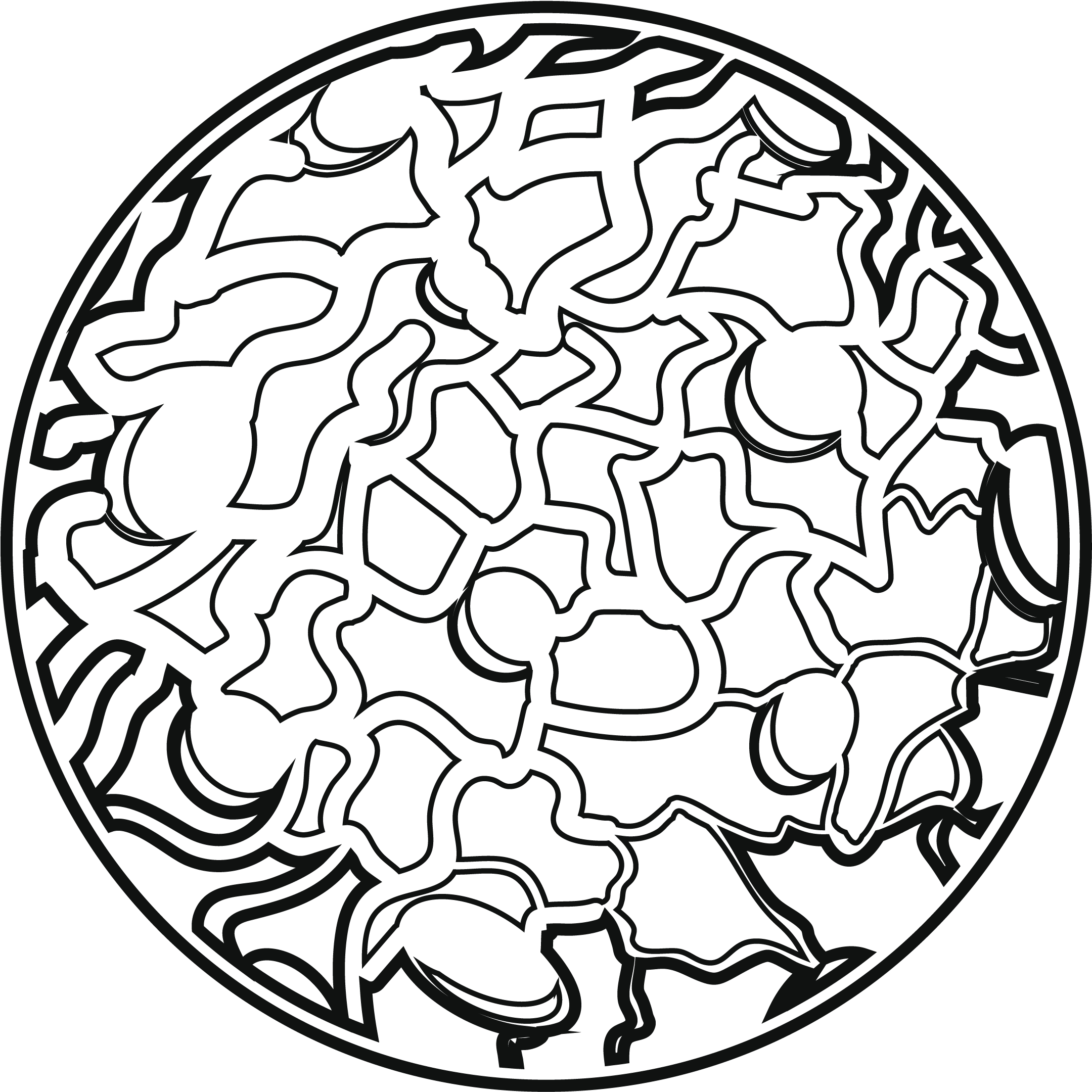 Circle Clipart (2584x2398), Png Download