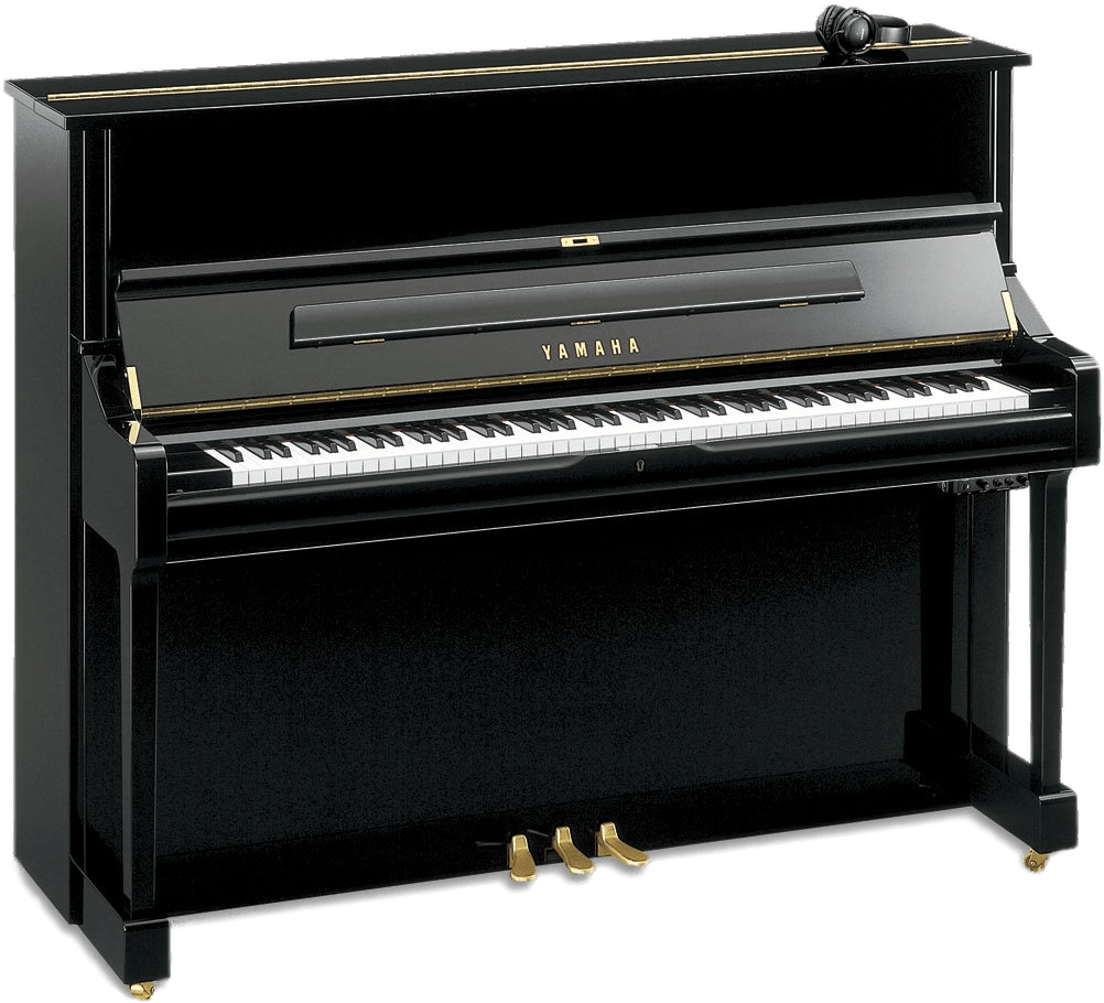 Piano Png Transparent Image - Yamaha U1 Silent Clipart (1030x914), Png Download
