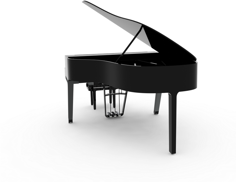 Seven - Back Of Piano Png Clipart (800x800), Png Download