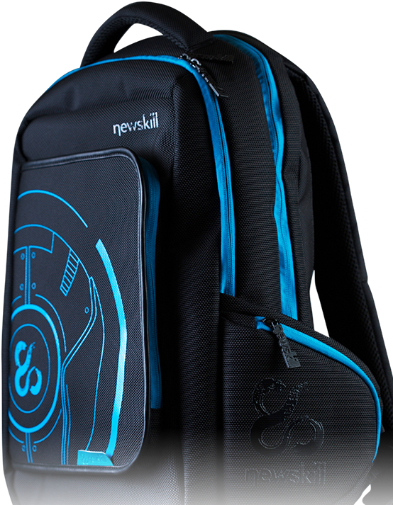 Por Eso, La Mochila Gaming Shiva Está Específicamente - Newskill Shiva Mochila Gaming 17.3 Clipart (579x735), Png Download