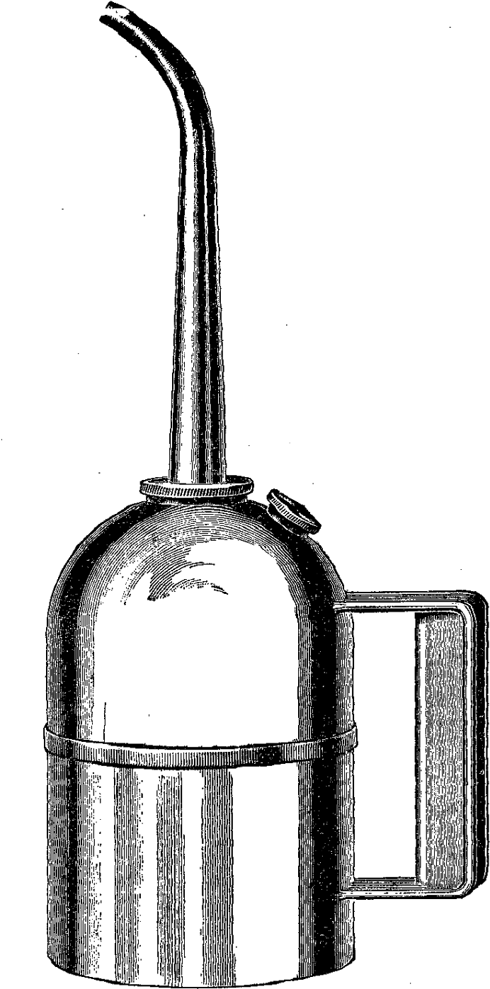 Vintage Oil Can Illustration - Drawing Clipart (824x1600), Png Download