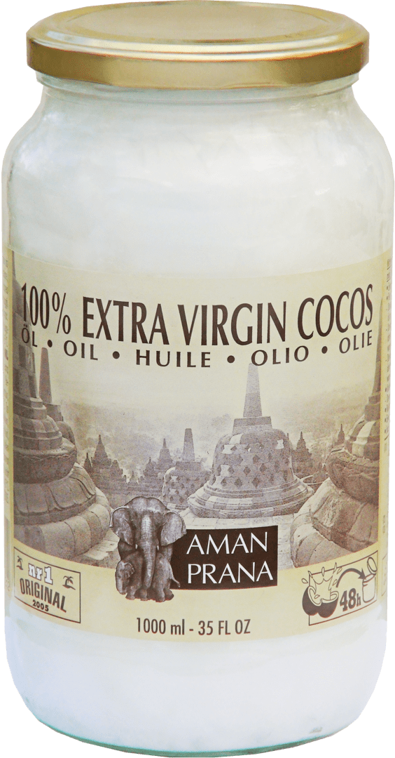 Large - Amanprana Coconut Oil Clipart (535x1024), Png Download