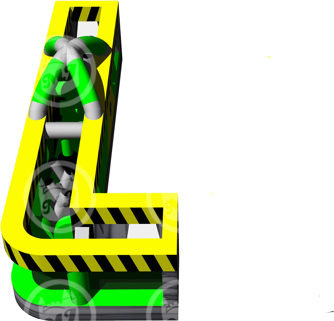 Obstacle Course Rental - Graphic Design Clipart (2000x1429), Png Download