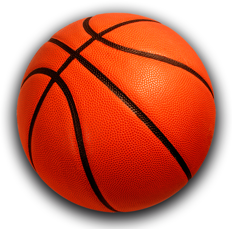 Png Baloncesto - Basketball With No Background Clipart (750x752), Png Download