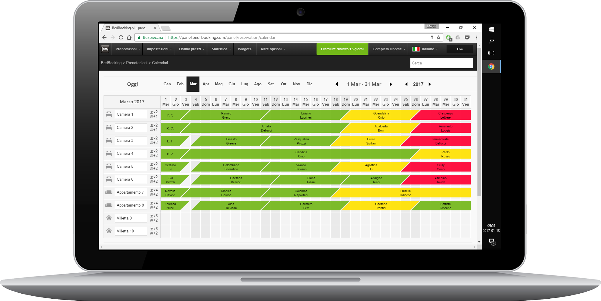 Bedbooking Calendario Prenotazioni Sul Computer - Web Booking Clipart (2043x1023), Png Download