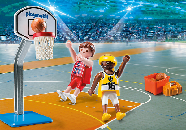 Campamento Baloncesto Verano - Playmobil Sports Clipart (600x600), Png Download