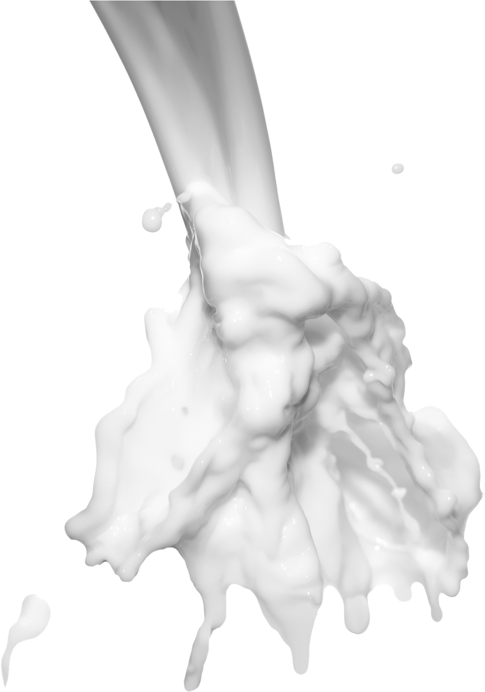 Leche Salpicada Png - Milk Brushes Clipart (1143x1600), Png Download