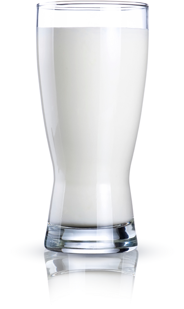 La Calidad Es Un Idioma Universal - 2 Vasos De Leche Png Clipart (640x1100), Png Download