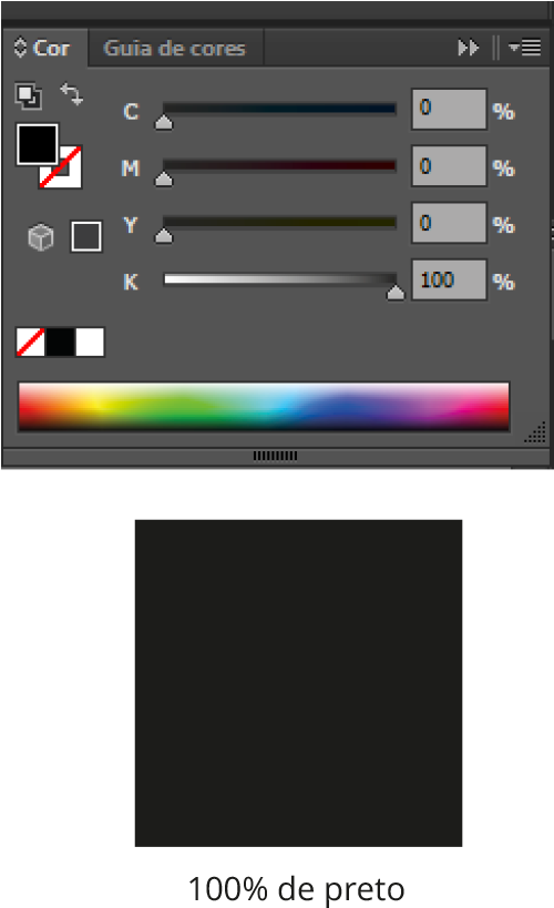 Preto - Preto 100 Cmyk Photoshop Clipart (499x841), Png Download