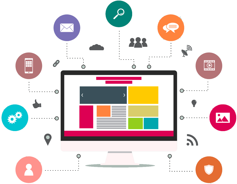 Corporate - Laptop Business Vector Clipart (800x622), Png Download