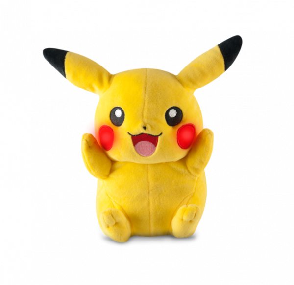 Pokemon Large Plush My Friend Pikachu - Pikachu Plush Clipart (600x583), Png Download