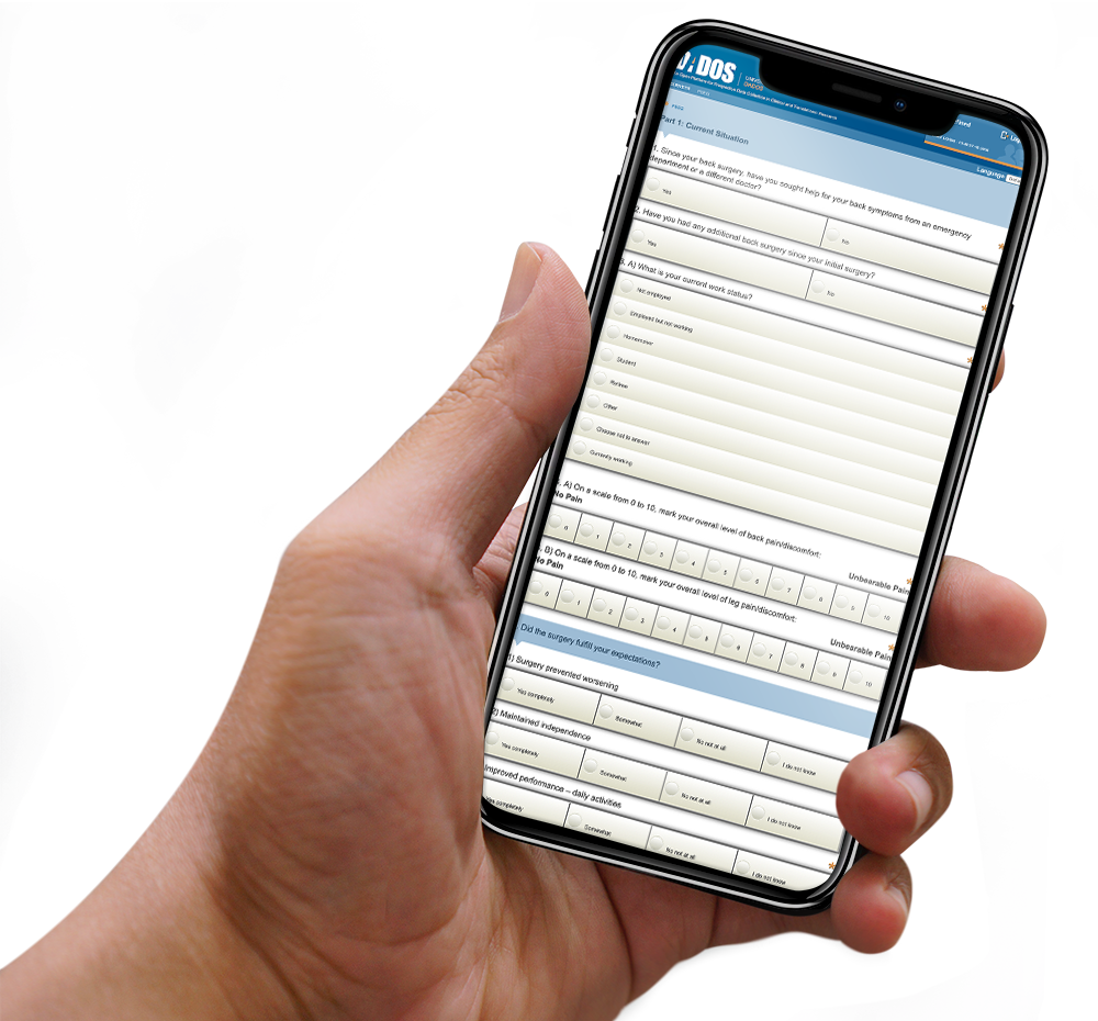 Dados, Home, Dados Electronic Data Capture Platform - Iphone X Hand Mockup Clipart (1000x930), Png Download